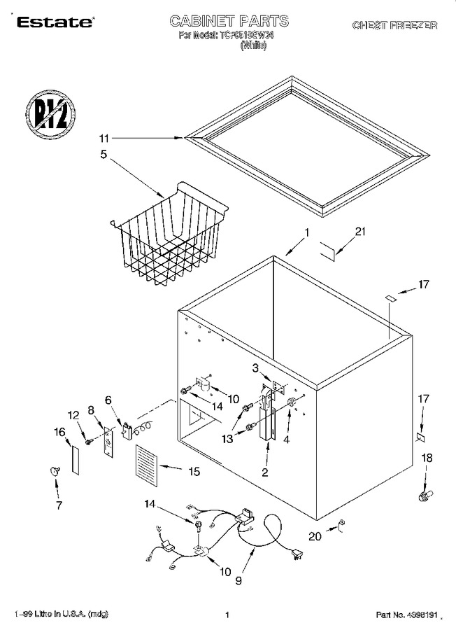 Diagram for TCF0510GW04