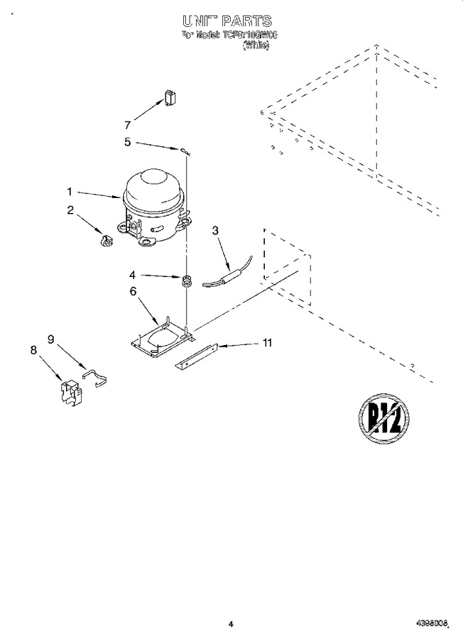 Diagram for TCF0710GW00