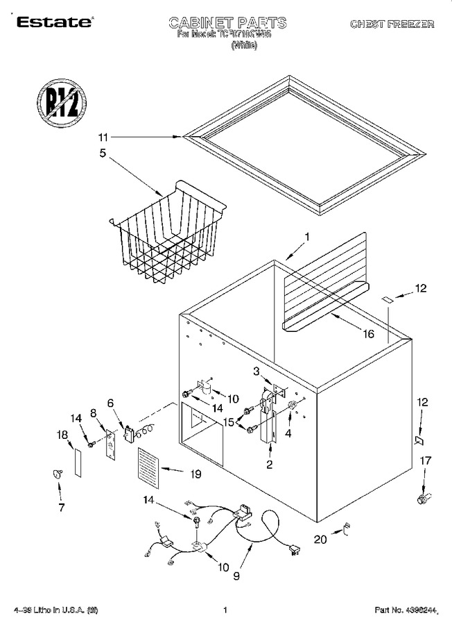 Diagram for TCF0710GW05