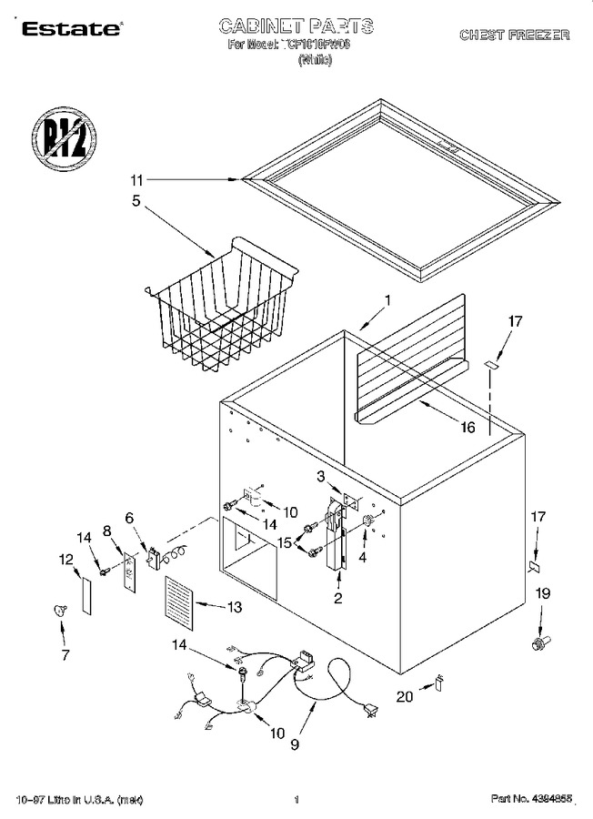 Diagram for TCF1010FW06