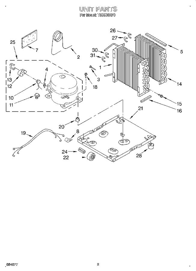 Diagram for TD2500XF0