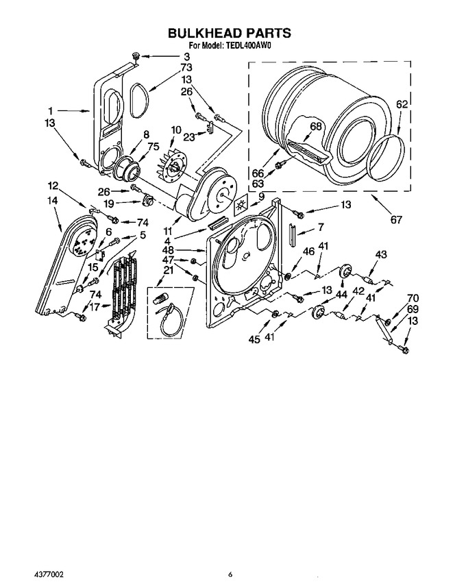 Diagram for TEDL400AW0