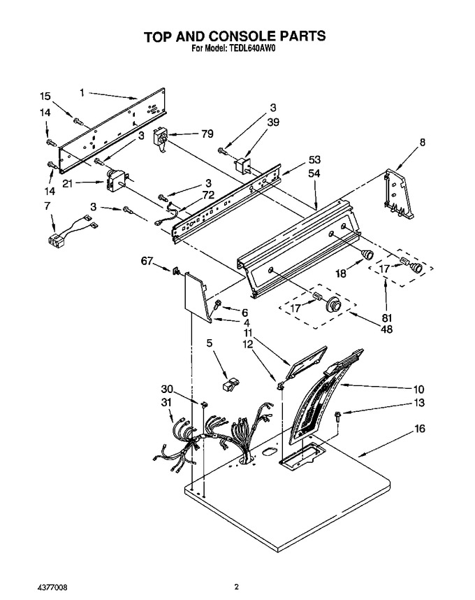 Diagram for TEDL640AN0