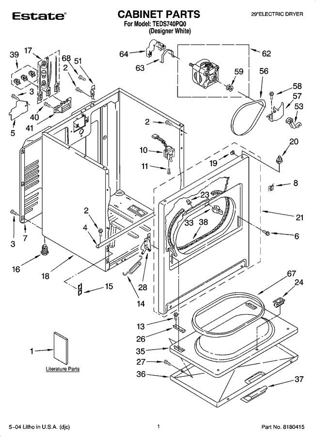 Diagram for TEDS740PQ0