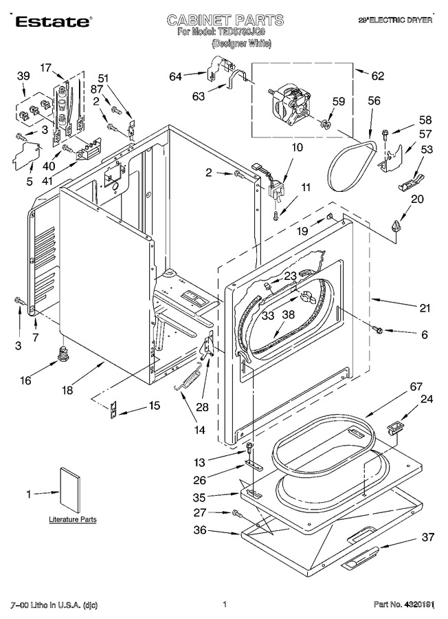 Diagram for TEDS780JQ0