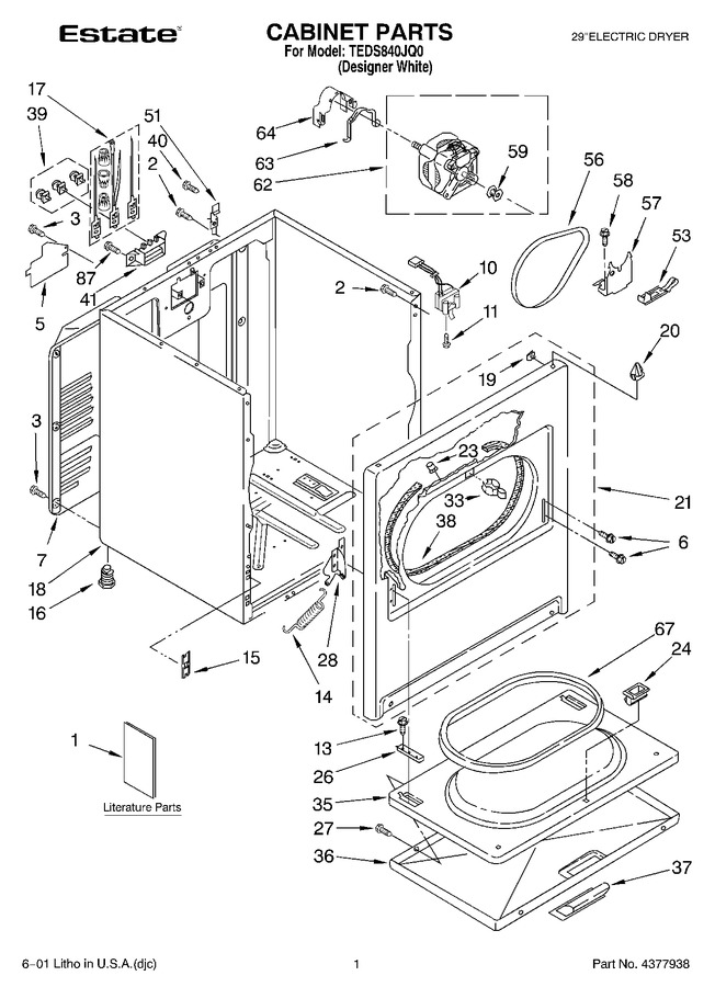 Diagram for TEDS840JQ0