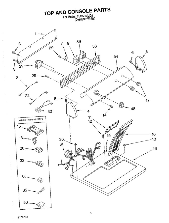 Diagram for TEDS840JQ1