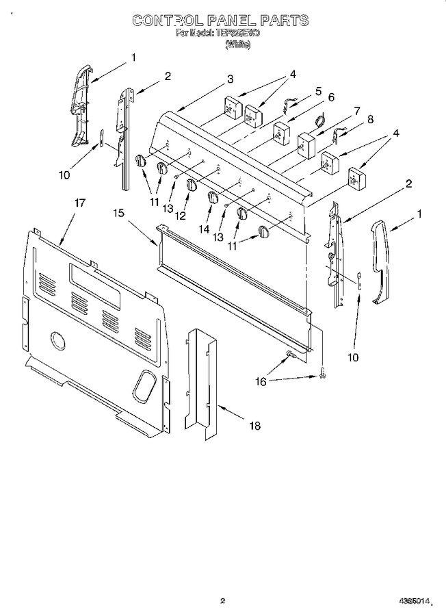 Diagram for TEP325EW0
