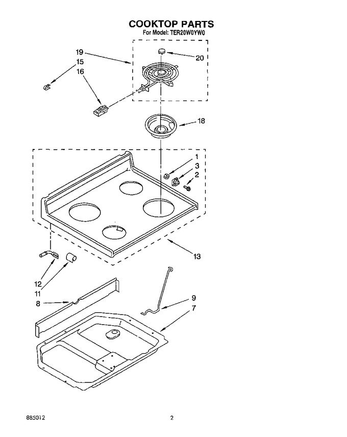 Diagram for TER20W0YW0