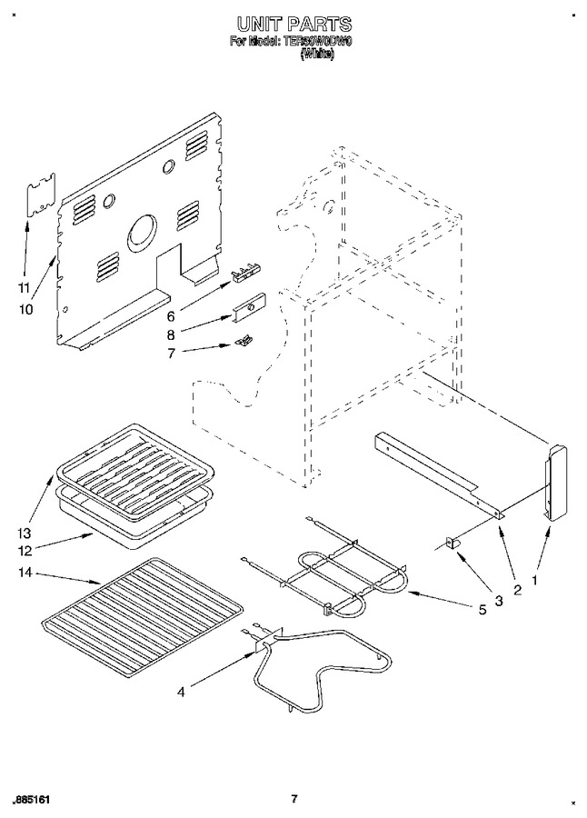 Diagram for TER50W0DW0