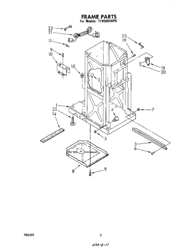 Diagram for TF4500XRP0