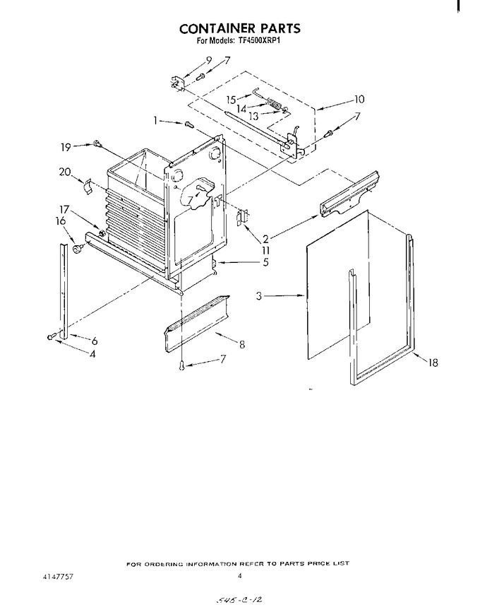 Diagram for TF4500XRP1
