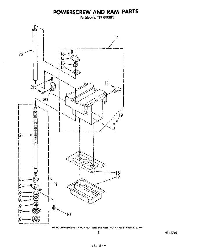 Diagram for TF4500XRP3