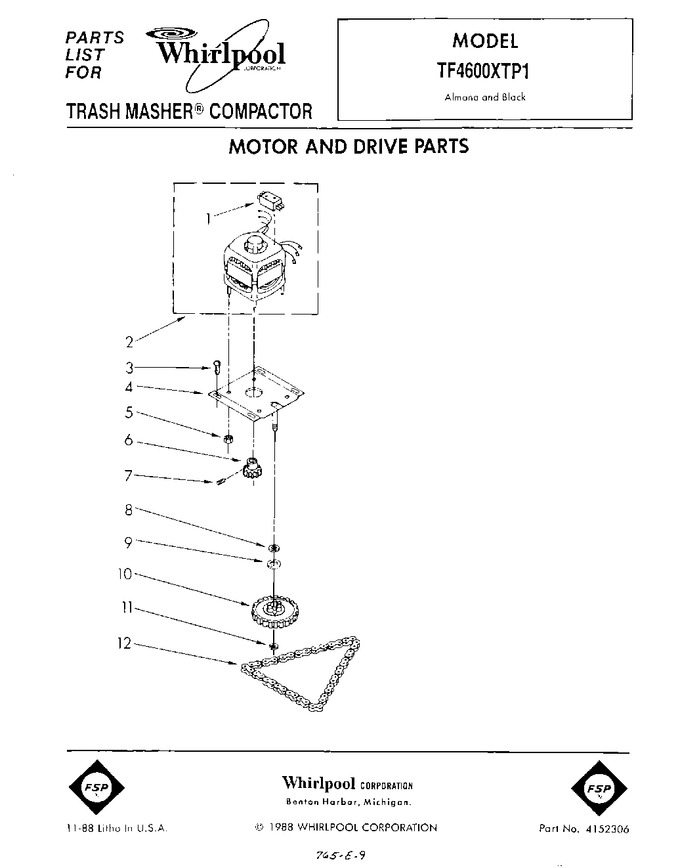 Diagram for TF4600XTP1