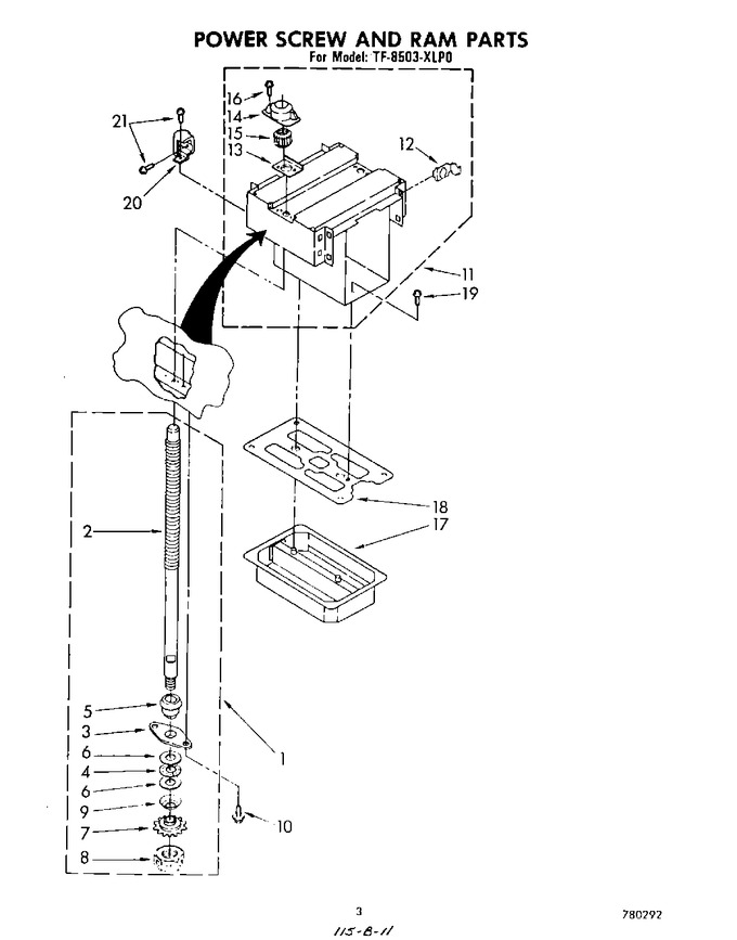Diagram for TF8503XLP0