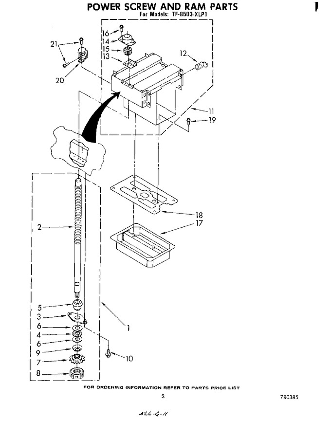 Diagram for TF8503XLP1