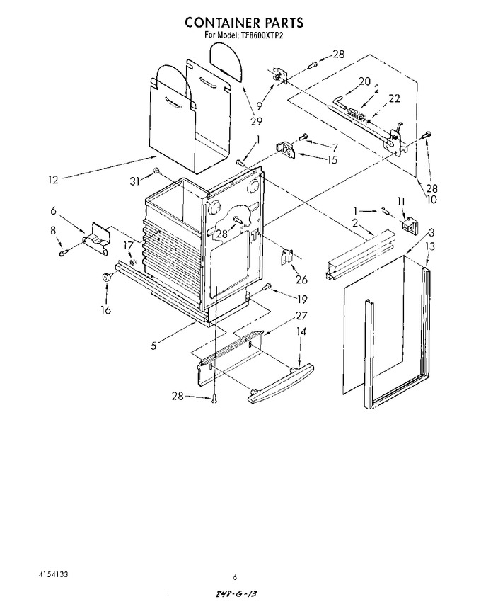 Diagram for TF8600XTP2