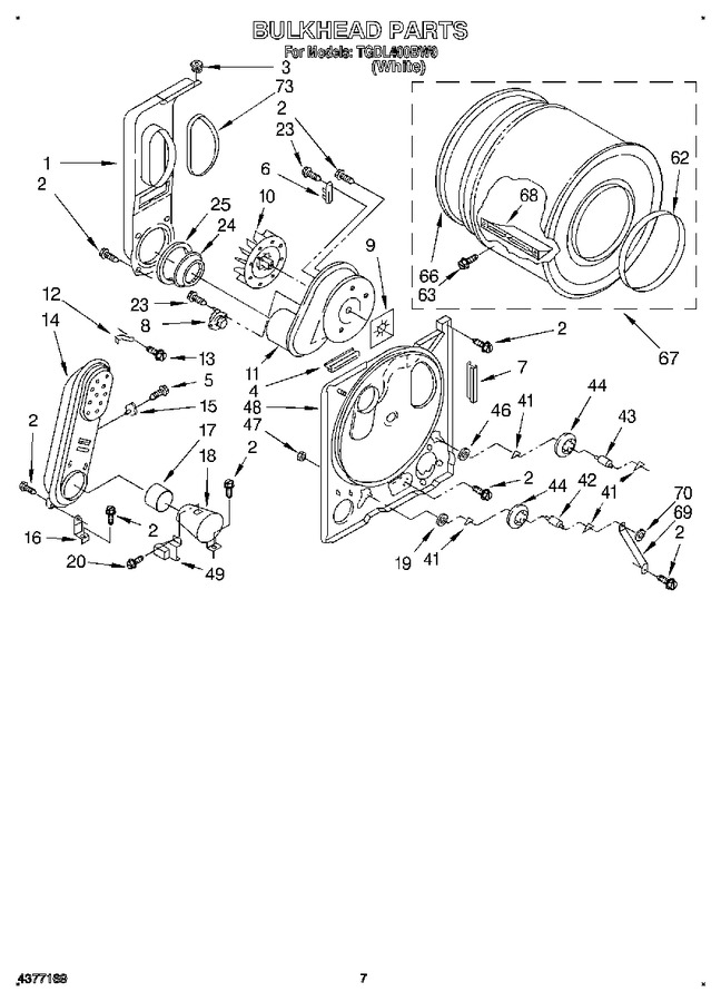 Diagram for TGDL400BW0