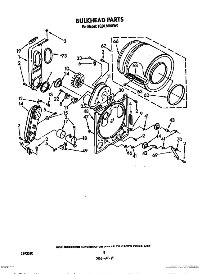 Diagram for TGDL600WW0