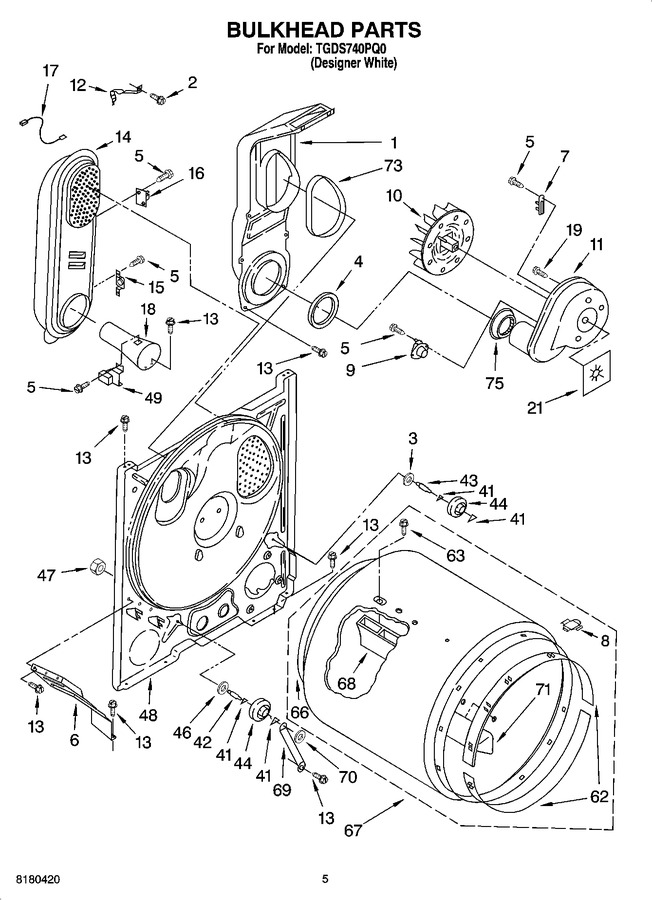 Diagram for TGDS740PQ0