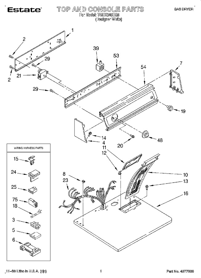 Diagram for TGDX640EQ3