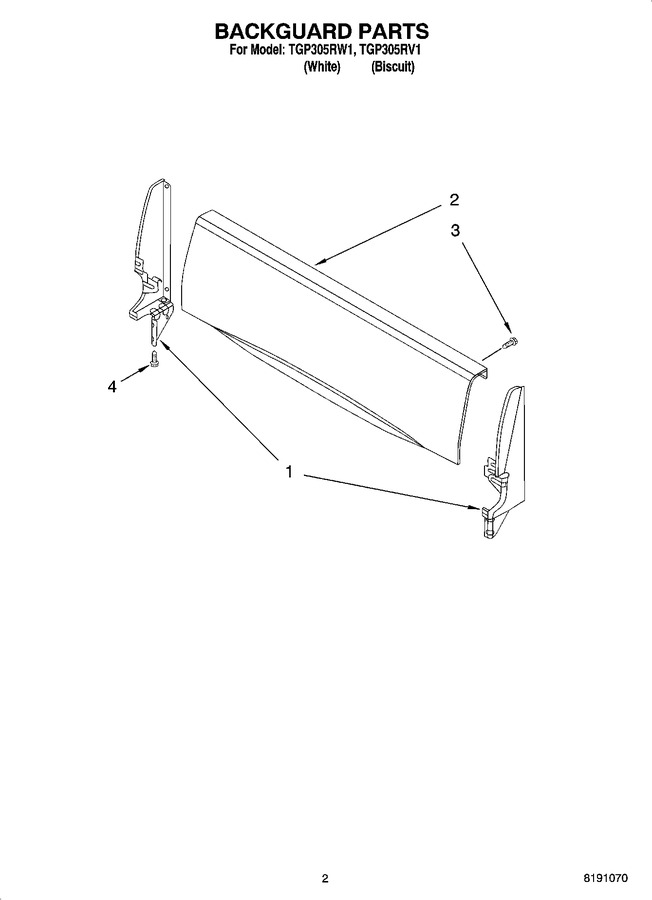 Diagram for TGP305RW1
