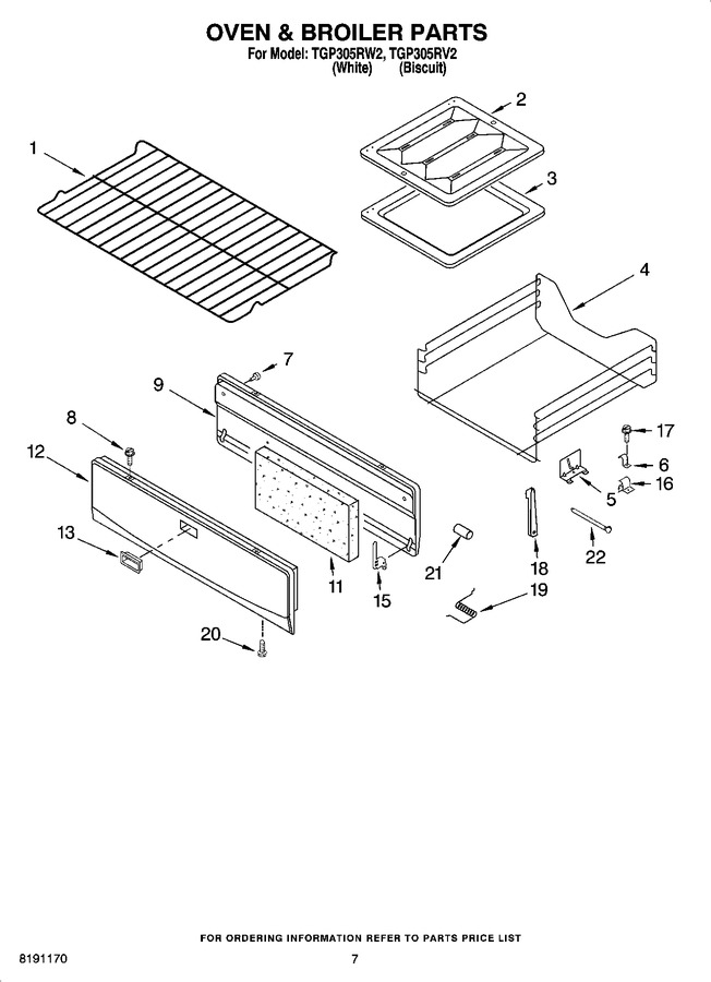 Diagram for TGP305RV2