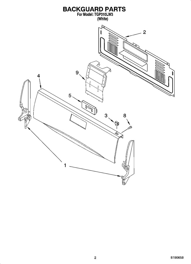 Diagram for TGP310LW3