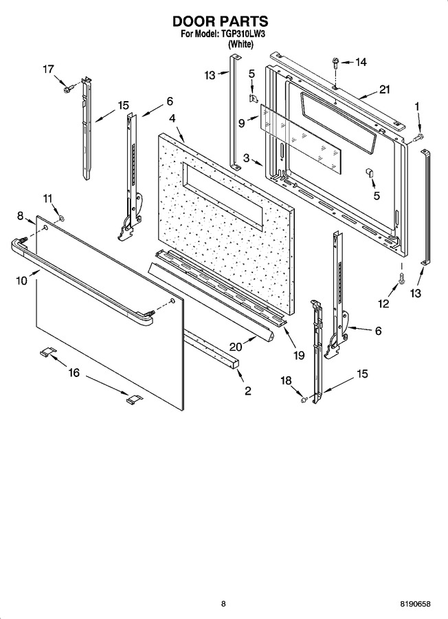 Diagram for TGP310LW3