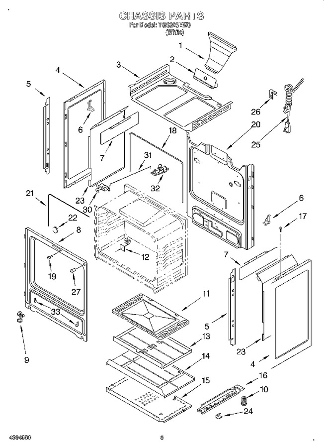 Diagram for TGS325EW0