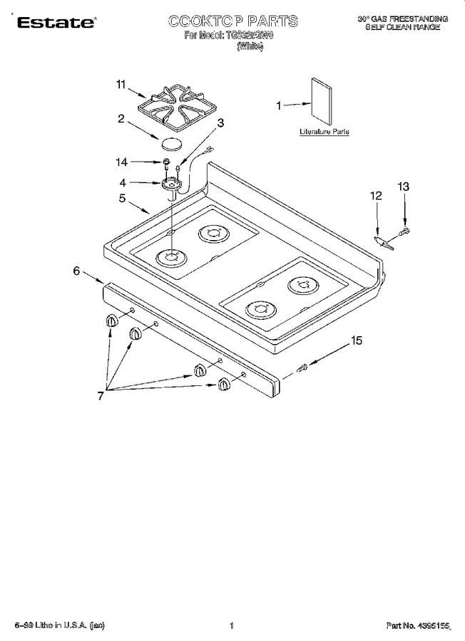 Diagram for TGS325GW0