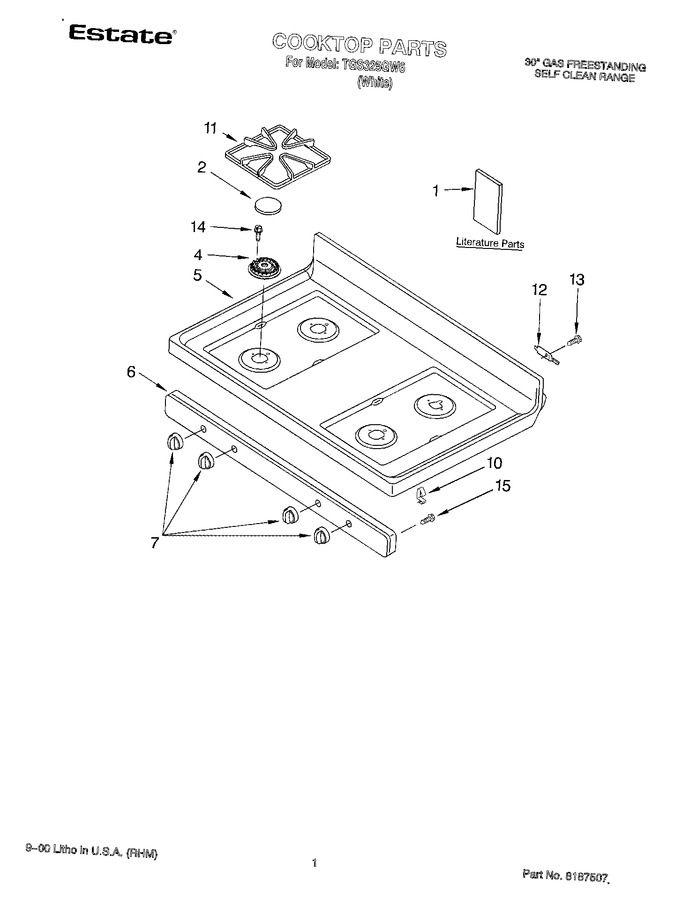 Diagram for TGS325GW6