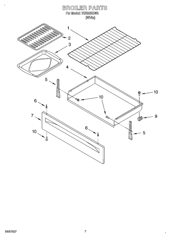 Diagram for TGS325GW6