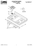 Diagram for 01 - Cooktop Parts