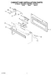 Diagram for 06 - Cabinet And Installation Parts