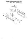 Diagram for 06 - Cabinet And Installation Parts