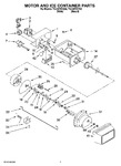Diagram for 06 - Motor And Ice Container Parts