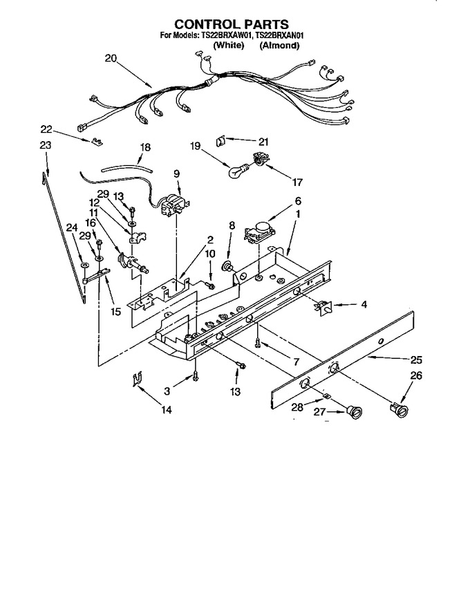 Diagram for TS22BRXAN01