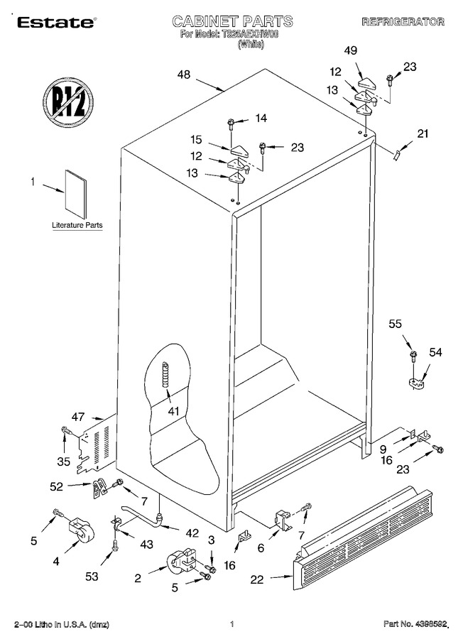 Diagram for TS25AEXHW00