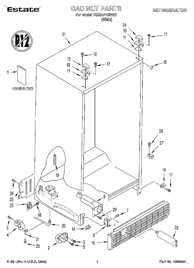 Diagram for TS25AFXHW00