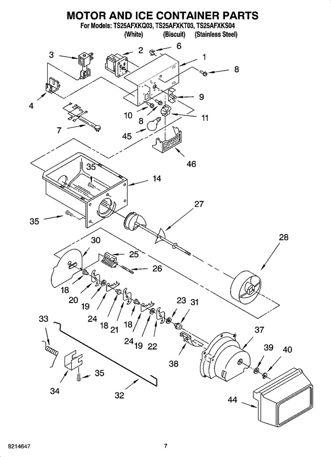 Diagram for TS25AFXKT03