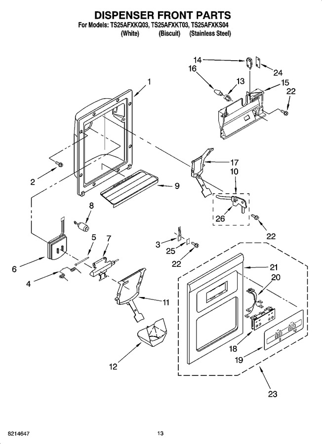 Diagram for TS25AFXKT03