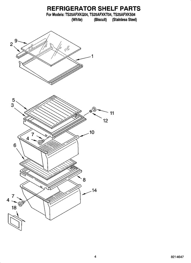 Diagram for TS25AFXKT04