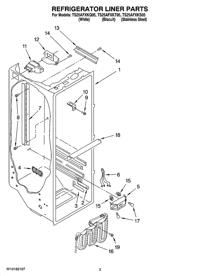 Diagram for TS25AFXKT05