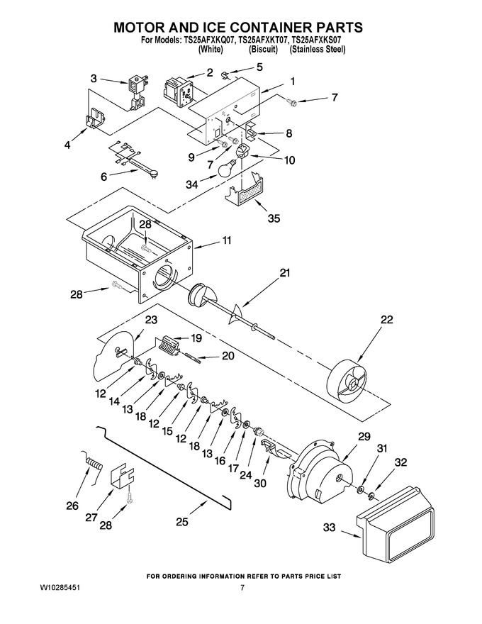 Diagram for TS25AFXKT07