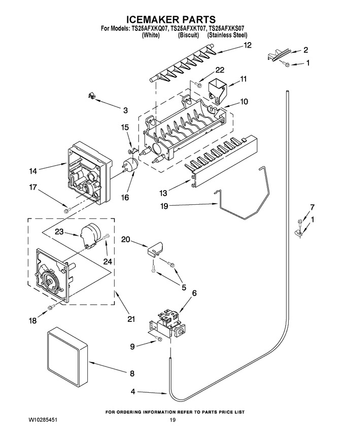 Diagram for TS25AFXKQ07