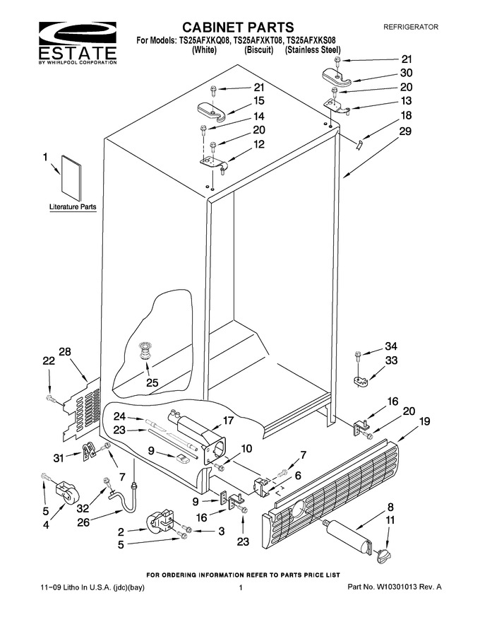 Diagram for TS25AFXKS08