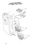 Diagram for 04 - Freezer Liner Parts