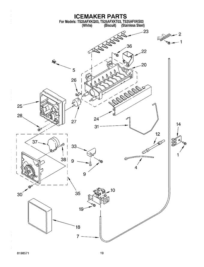 Diagram for TS25AFXKS03