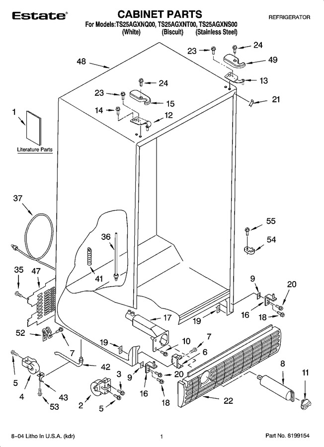 Diagram for TS25AGXNS00
